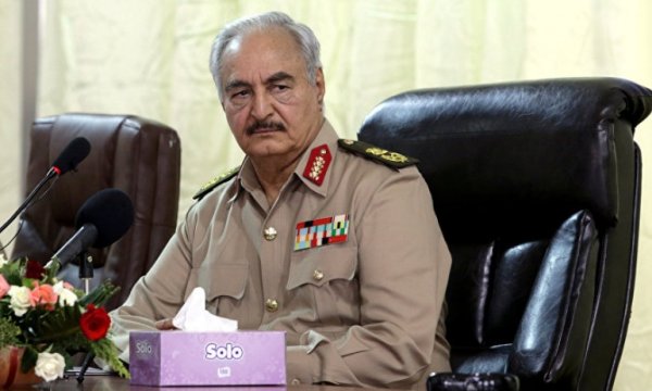Hafter, Türkiye ve Rusya'nın ateşkes çağrısını reddettiğini açıkladı