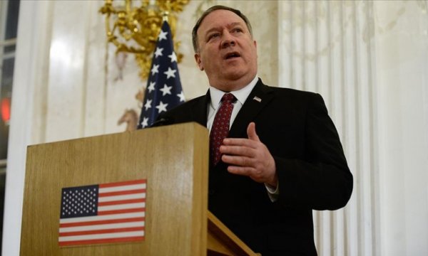 Pompeo İran aleyhine temaslarını sürdürüyor