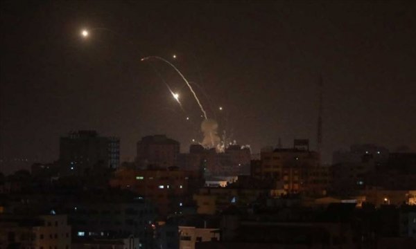 İsrail'den Gazze'ye hava saldırısı