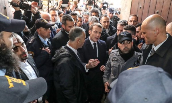 Macron'un kilisede İsrail güvenlik güçleriyle tartışması: Fransa 'özür yok' dedi