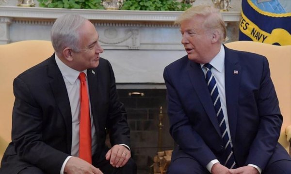 Trump'ın sözde barış planı toplantısına BAE, Bahreyn ve Umman Büyükelçileri katıldı