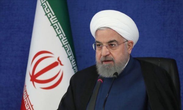 Ruhani: ABD, İran bankalarına yaptırımla gıda ve ilaç ithalatımızı engellemeye çalışıyor
