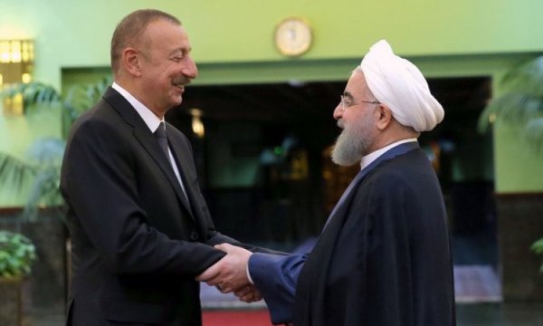 Ruhani İle Aliyev Dağlık Karabağ'ı görüştü
