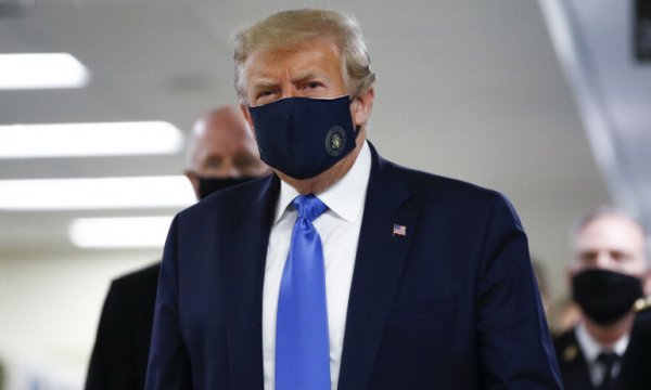 Trump ilk korona test sonucunu gizledi