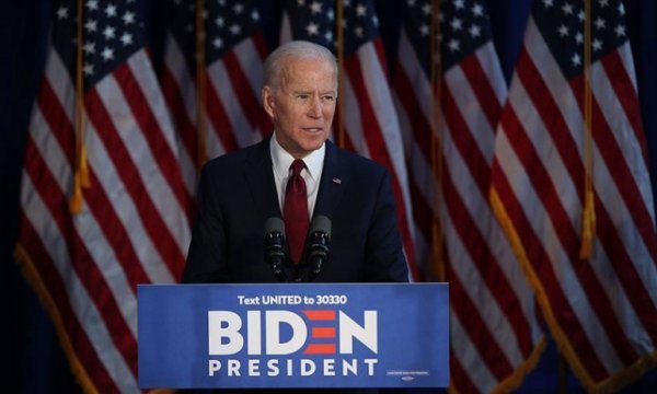 ABD'de Demokrat başkan adayı Biden'ın 'Senato için yarışıyorum' açıklaması gündem oldu