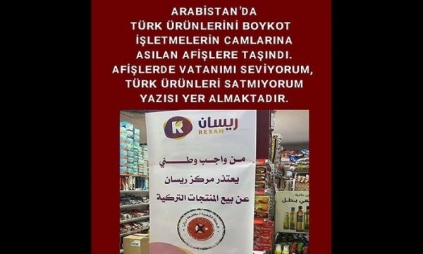Suud boykotu vitrinlere taşındı