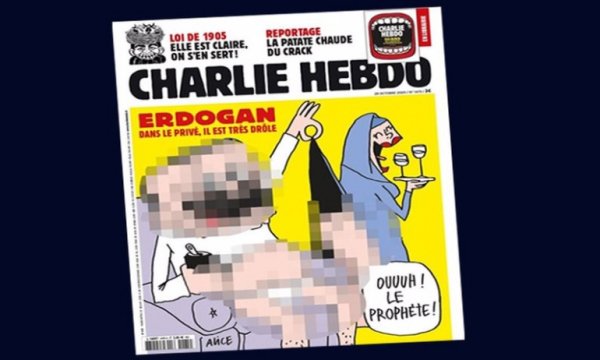Charlie Hebdo’dan ahlaksız karikatür