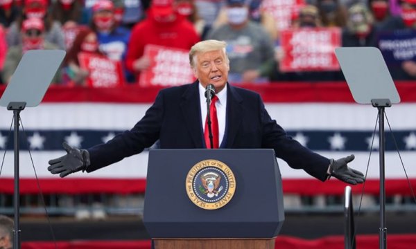 Trump: Biden'a seçimlerde usulsüzlük nedeniyle dava açacağız
