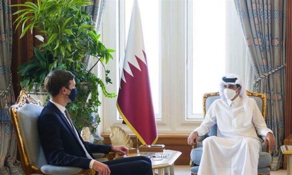 Katar Emiri ile Trump'un damadı Kushner Orta Doğu'daki gelişmeleri görüştü