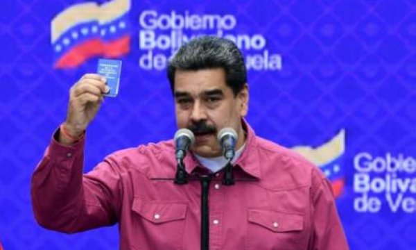 Maduro Venezuela’da seçimin galibi