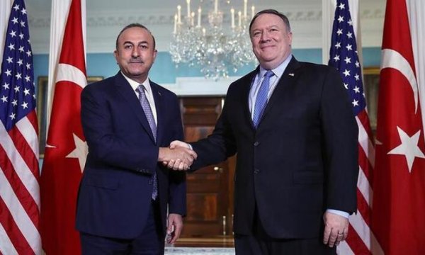 ABD'den açıklama: Pompeo Çavuşoğlu'na güvence verdi