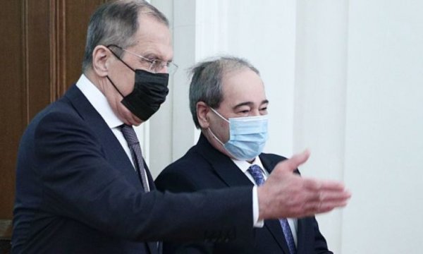  Suriye ve Rusya Dışişleri Bakanlarından ortak basın açıklaması
