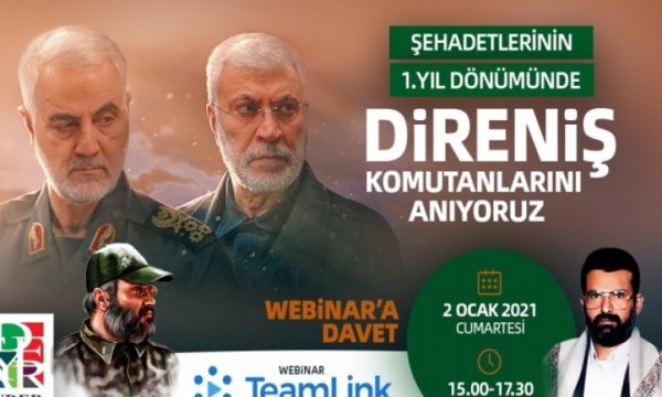 Direnişin Şehit Komutanlarını anmaya davet