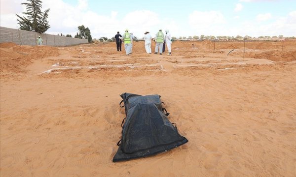 Libya'nın Terhune kentinde iki yeni toplu mezar bulundu