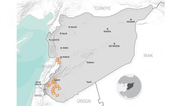 İsrail: "Bu yıl Suriye'de 500'den fazla hedefi vurduk"