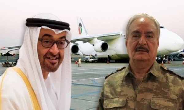 Birleşik Arap Emirlikleri Hafter'i beslemeye devam ediyor