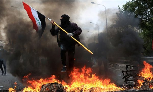 Irak'ta Sadr destekçilerinin gösteri meydanlarından çekilmesiyle eylemler hız kazandı