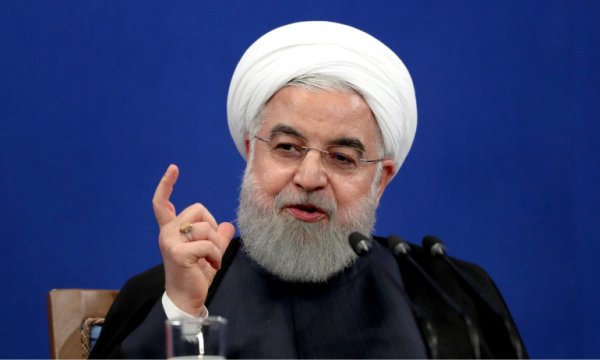 Ruhani: ABD ve Siyonist İsrail en büyük düşmanımızdır