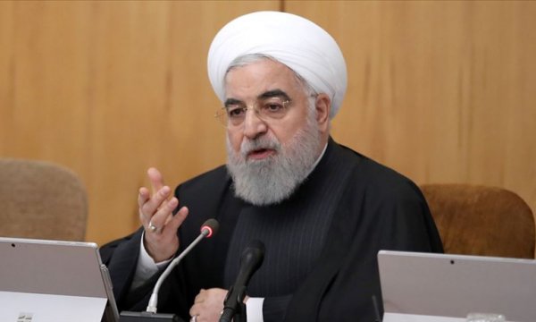 Ruhani: ABD'nin yaptırımları Lahey ve BMGK kararlarına aykırı