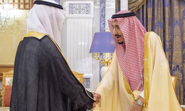 Suudi Arabistan Kralı Selman öldüğü iddialarının ardından ilk defa görüntülendi
