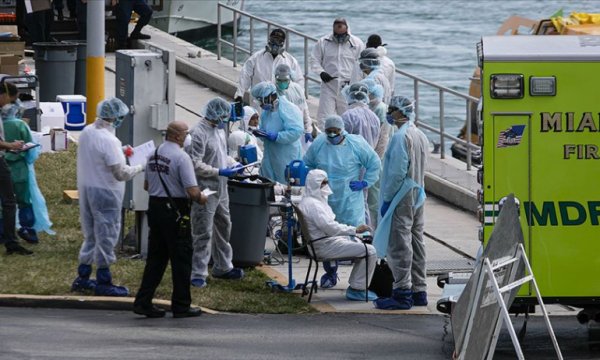 'Kovid-19, ABD'de yıl sonuna kadar en az 200 bin kişiyi öldürebilir'