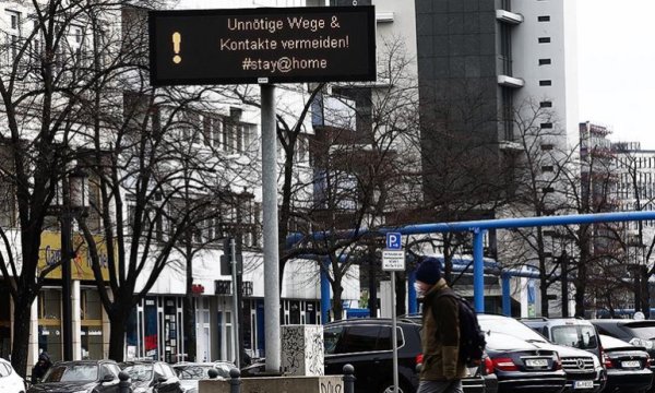 Almanya'da yeni tip koronavirüs kaynaklı can kaybı 1048'e yükseldi