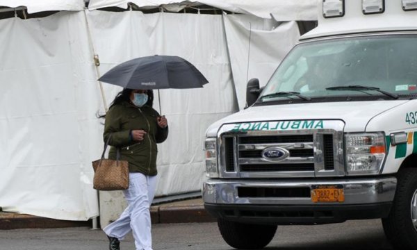 New York'ta Kovid-19 ölümleri neredeyse 2000'e ulaştı 