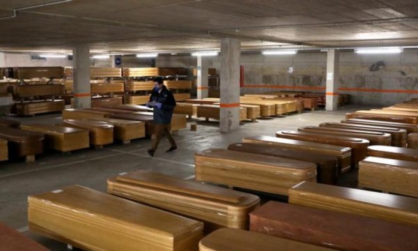Avrupa'da Kovid-19 kaynaklı ölümler artıyor
