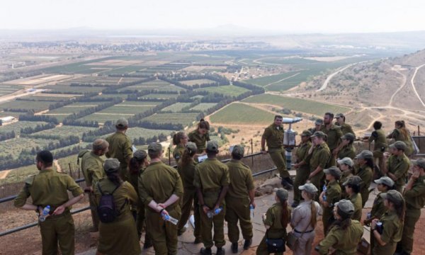 Siyonist İsrail Golan'ın doğal kaynaklarını yağmalıyor