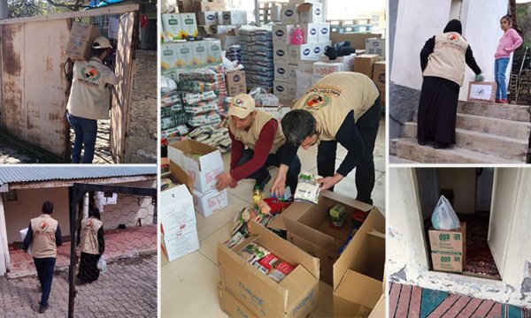 Ramazan yaklaşıyor Koronavirüs yayılıyor Avrupa Yetim-Der mağdurlara destek oluyor