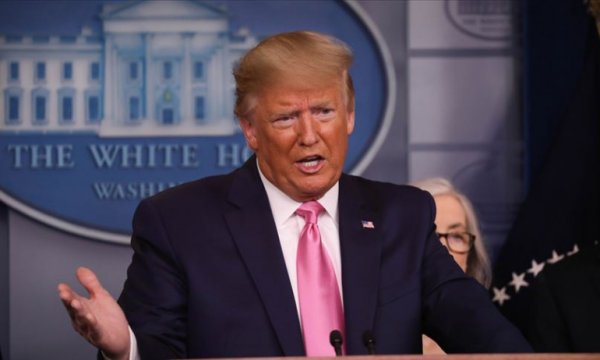 Trump, koronavirüs kaynaklı 60 ila 65 bin ölüm tahmin ettiklerini açıkladı