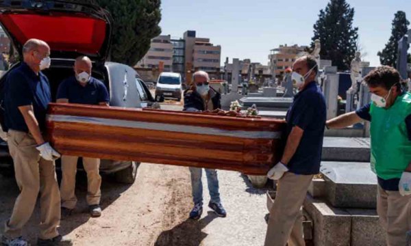 İspanya'da Kovid-19 salgınında ölenlerin sayısı son 23 bin 190'a çıktı