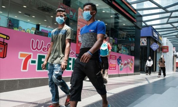 Malezya'da son 16 günün en yüksek Kovid-19 vaka artışı görüldü