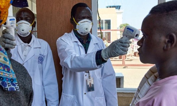 Afrika'da Kovid-19 vaka sayısı 57 bin 500'ü aştı