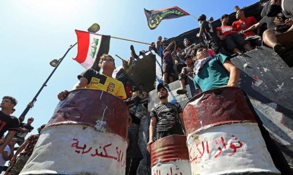 Irak'ta hükümet karşıtı gösteriler yeniden alevlendi