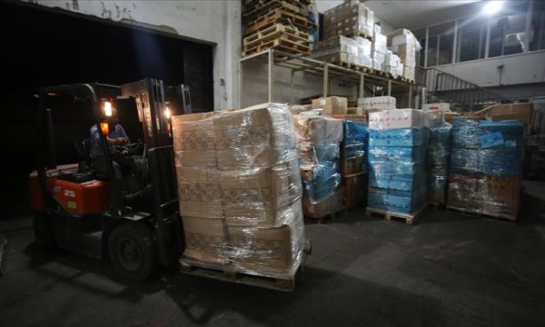 Türkiye'nin gönderdiği tıbbi malzemeler Gazze'ye ulaştı