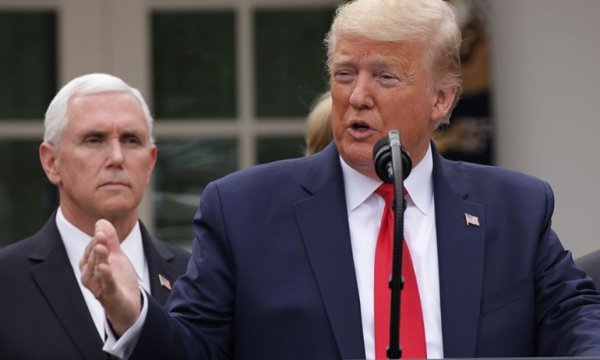 Trump'tan eyalet valilerine 'ibadethanelerin açılmasına izin verin' çağrısı