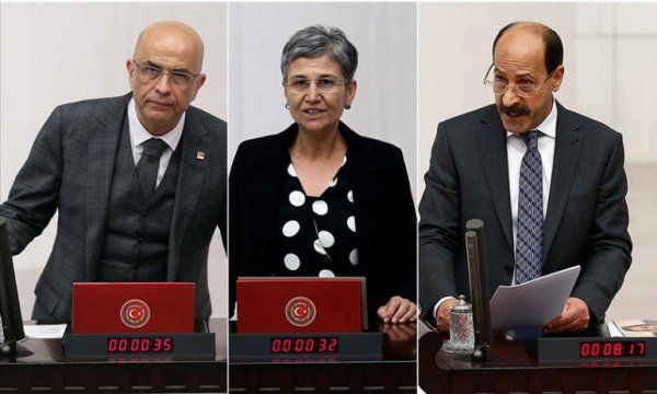 CHP'li Enis Berberoğlu ile HDP'li Güven ve Farisoğulları'nın milletvekilliği düşürüldü