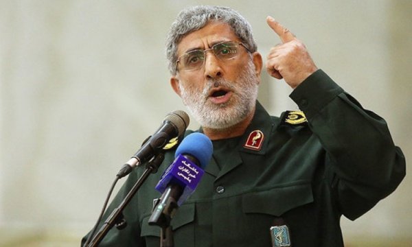 Kaani: Şehit Süleymani gibi Filistin direnişinin yanında duracağız