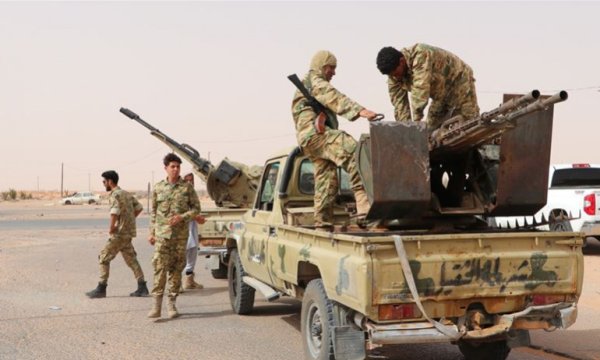 Libya ordusu: Sisi'nin açıklamaları apaçık bir dış müdahale ve savaş ilanıdır