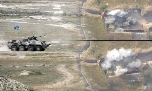 Azerbaycan-Ermenistan sınırında çatışma sürüyor!