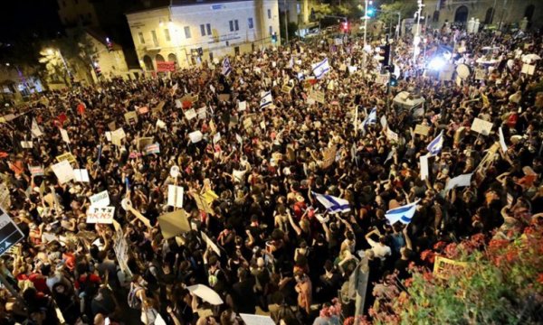 İsrail'de Netanyahu karşıtı gösteriler ülke geneline yayılıyor