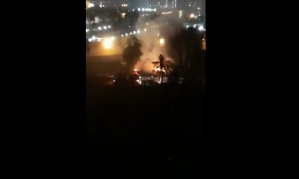Bağdat’ta koalisyon güçlerinin bulunduğu askeri üsse roketli saldırı