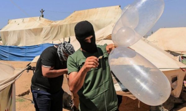 "BAE'nin F35'leri değil, Gazze'den gönderilen balonlar bizi korkutmalıdır."