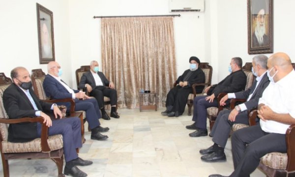Liderler görüştü: Hizbullah ile Hamas arasındaki ilişkiler güçlenecek
