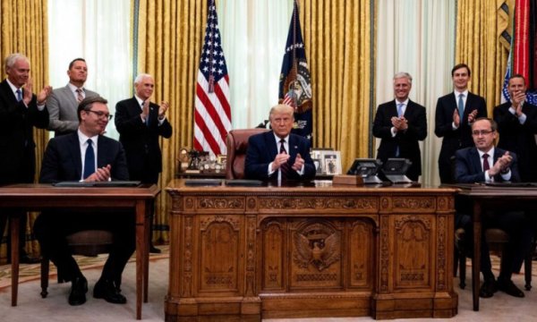 Trump: Kosova İsrail'i tanıyacak Sırp elçiliği Kudüs'e taşınacak