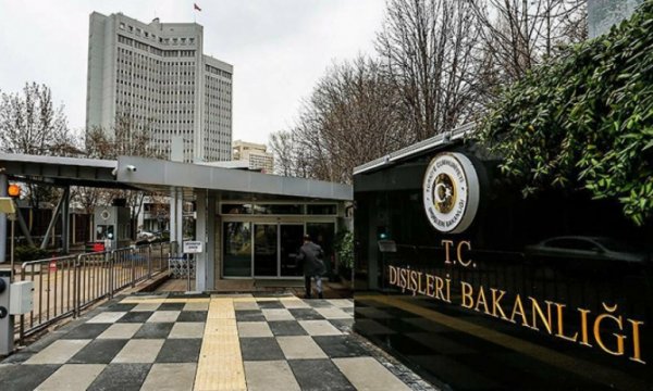 Türkiye Dışişleri'nden ABD'ye tepki