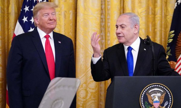 Siyonist Netanyahu'dan Trump'a Bahreyn teşekkürü