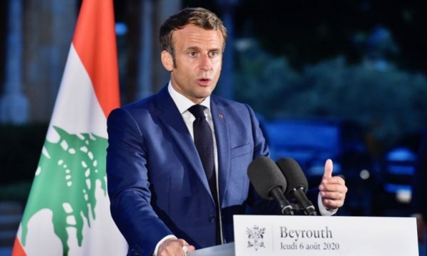 Lübnanlı siyasi gruplardan Macron'un suçlamalarına tepki