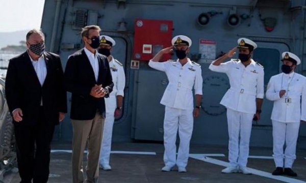 Türkiye'nin kuşatılması: ABD donanmasının en büyük gemisi Girit'te kalacak